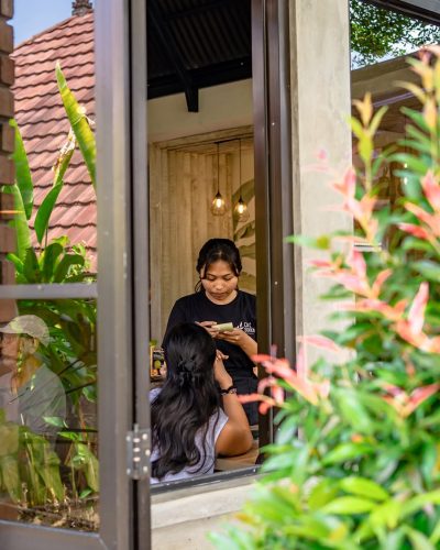 Taking a moment to recharge at Cafe Sukka, because the best plan is to just be somewhere cozy an